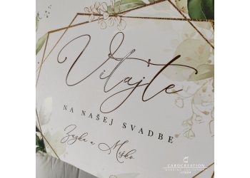 svadobna uvitacia tabula akryl UT004 a