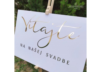 svadobna uvitacia tabula papier UT007