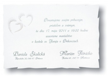 svadobne oznamenie A5016