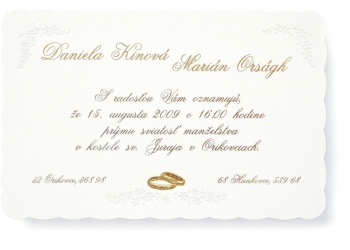 svadobne oznamenie A5022