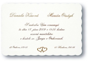 svadobne oznamenie A5033