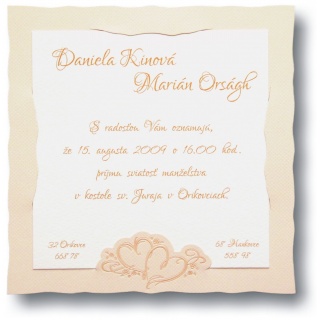 svadobne oznamenie A5064