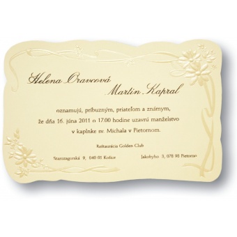 svadobne oznamenie A5041